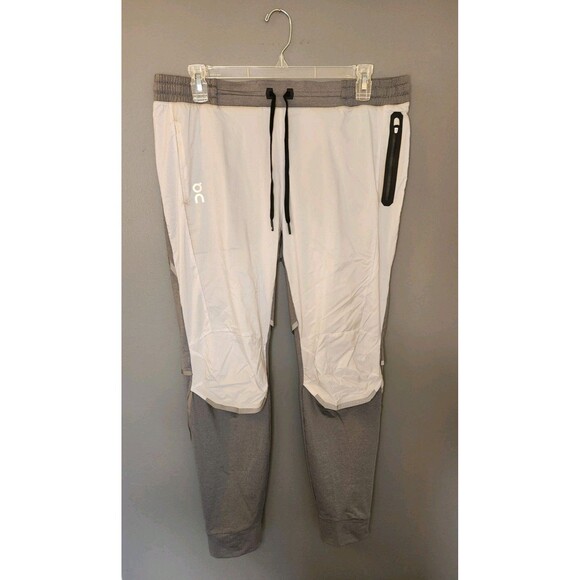 On Cloud Run On‎ Clouds Running Pants Men's 2XL Gray Vented Joggers Trackpants - Picture 1 of 10